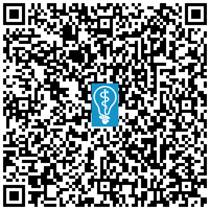 QR code image for Partial Denture for One Missing Tooth in Modesto, CA